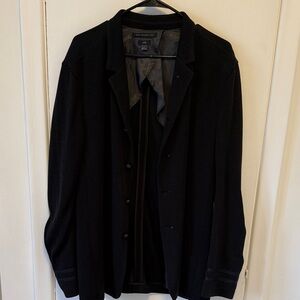 John Varvatos Men's Black Knitted jacket